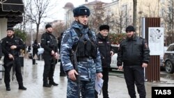 Полицейские в Чечне, иллюстративная фотография
