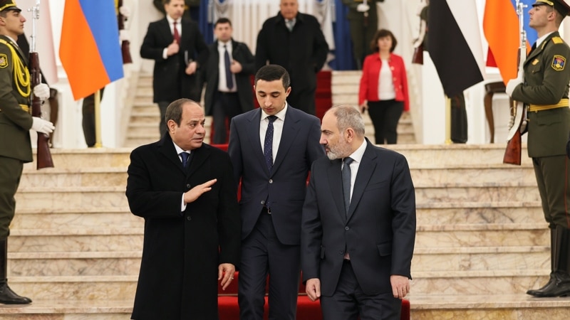 Лидеры Армении и Египта обсудили ряд вопросов развития двусторонних отношений