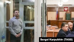 Сергей Фургал во время процесса по делу о заказных убийствах