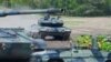 Tanket gjermane Leopard 2.