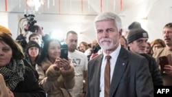 A múlt heti csehországi elnökválasztás győztese, Petr Pavel