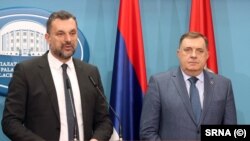Elmedin Konaković i Milorad Dodik, Banja Luka, 1. februar 2023.
