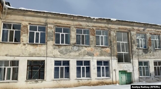 1936 жылы салынған ғимараттың қазіргі жағдайы.
