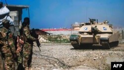 "М1 Абрамс" танкы. Ирак. 2017-жыл.