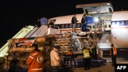 هواپیمای حامل کمک‌های ایران به زلزله‌زدگان سوری