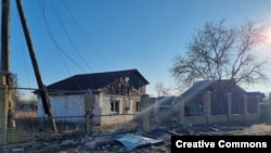 Наслідки обстрілу селища Очеретине на Донеччині, ілюстративне фото