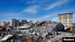 تخریبات ناشی از زلزله روز دوشنبه در ترکیه 