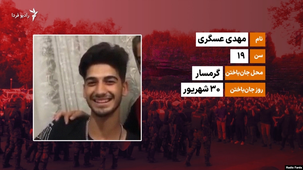 کشته‌شدگان در اعتراض‌های استان سمنان