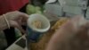Banja Luka, Bosnia and Herzegovina -- A close-up of a meal distributed by volunteers for the ones in need