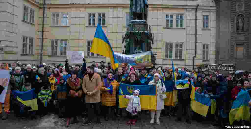 Наприкінці українці подякували чехам за підтримку та допомогу&nbsp;