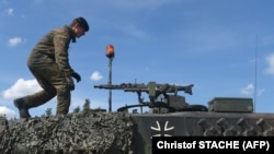 Підготовка українських військових на базі Ґрафенвер у південній землі Баварії, ілюстративне фото