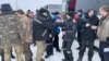 Ukraine's Andriy Yermak posted images of the prisoner exchange on February 4.