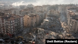 Последствия землетрясения в Хатае. Турция