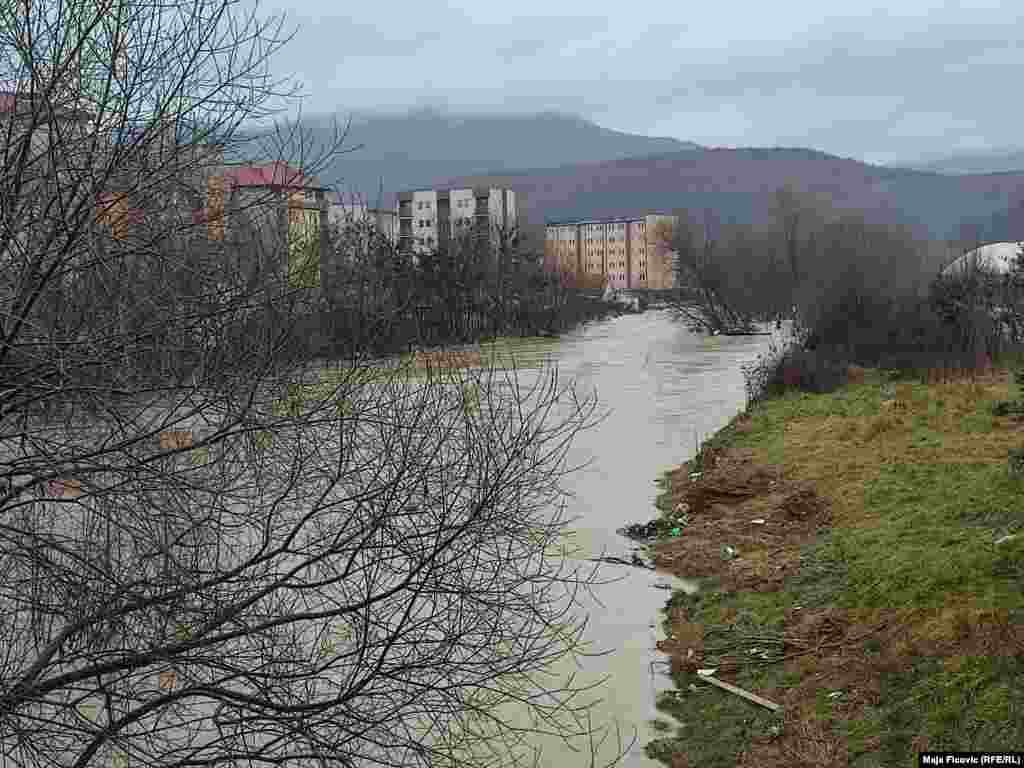 Gjendja në Lagjen e Boshnjakëve, në Mitrovicën e Veriut.