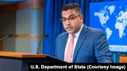 U.S. State Department spokesman Vedant Patel (file photo)