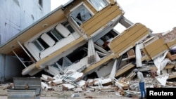 მიწისძვრის შედეგად დანგრეული სახლი თურქეთის ქალაქ ქირიხანში. 8 თებერვალი. 2023 წელი 