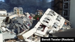 Последствия землетрясения в Турции. 