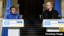 Денис Шмигаль і голова МАГАТЕ Рафаель Маріано Ґроссі, архівне фото