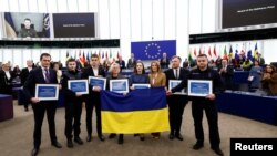 Europski parlament je 1988. ustanovio Nagradu Saharov za slobodu mišljenja koja je 14. decembra 2022. dodijeljena ukrajinskom narodu (Ilustrativna fotografija)