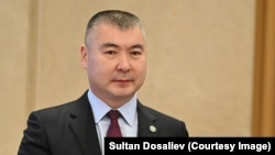 An RFE/RL investigation has shown that three past managers of a company that controversially received land from the Kyrgyz state as part of an opaque property deal have connections to Kanybek Tumanbaev, the head of Sadyr Japarov’s presidential administration. (file photo)