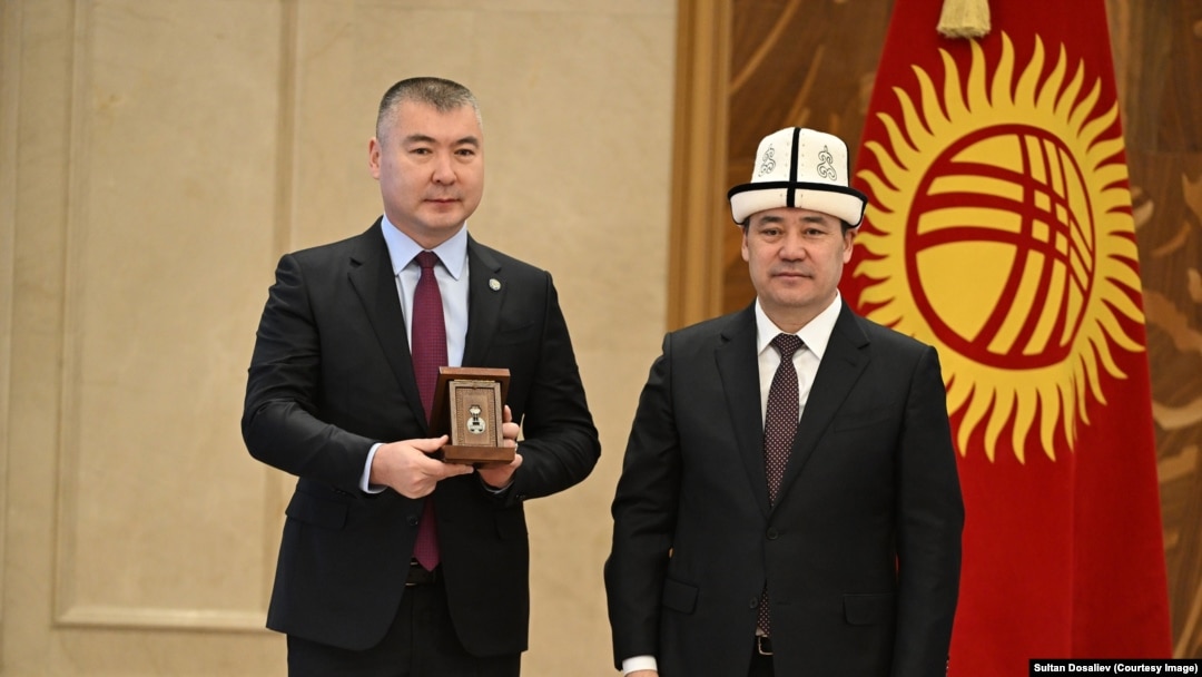 Каныбек Туманбаев жана Садыр Жапаров