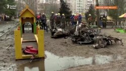 Tizenéves fiú mentett ki gyerekeket a lángokban álló ukrán óvodából