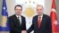 Kryeministri i Kosovës, Albin Kurti, dhe presidenti i Turqisë, Recep Tayyip Erdogan, Turqi, 3 shkurt 2023.