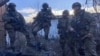 Бойцы легиона "Свобода России" с винтовками FN SCAR