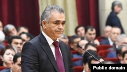 Бег Сабур, глава Службы связи Таджикистана на заседании правительства, 24 января 2023 года