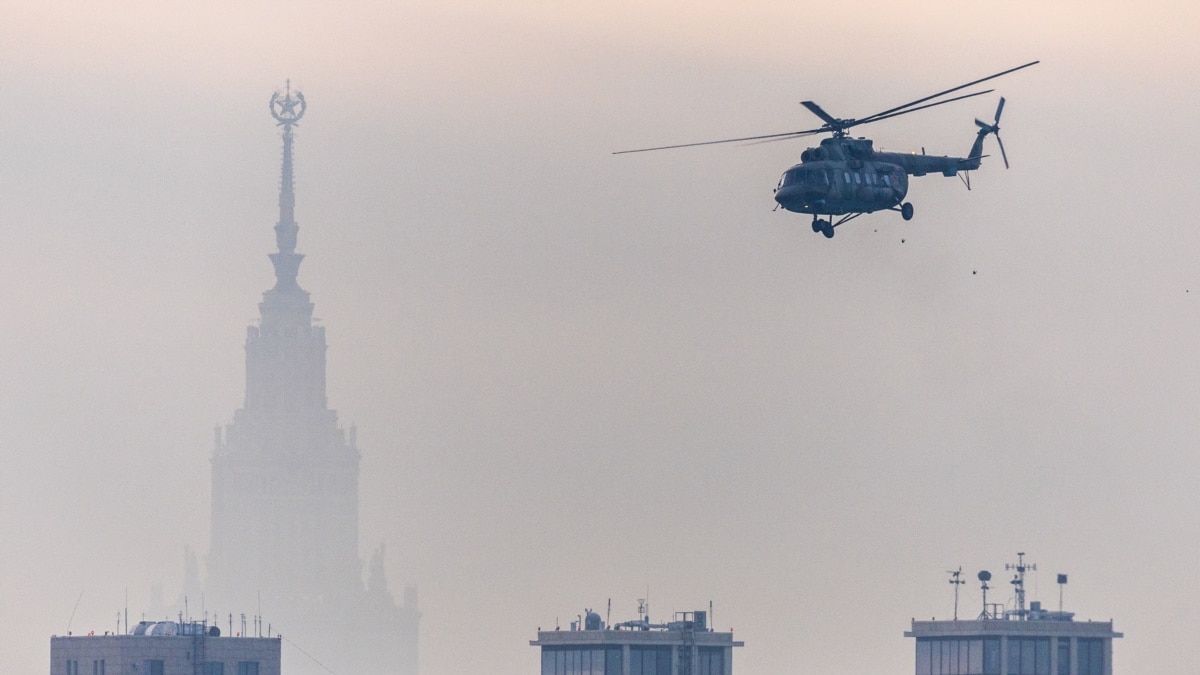 У Росії впав вертоліт, який використовують для перевезення високопосадовців – ЗМІ