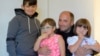 Евгений Межевой и его дети, с которыми он не виделся больше двух месяцев