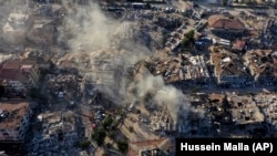 نمایی از شهر انطاکیه پس از زلزله