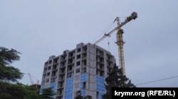 Строительство дома в Севастополе, архивное фото