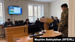 В суде по делу о гибели семьи во время обстрела силовиками автомобиля в ходе Январских событий в Талдыкоргане. Алматы, 20 января 2023 года