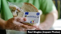 Voucher electronic oferit persoanelor defavorizate, ca parte a programului guvernamental „Sprijin pentru România”.