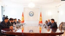 RFE/RL President and CEO Jamie Fly Meets With Kyrgyz Officials