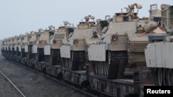 АҚШда ишлаб чиқарилган M1 Abrams танклари (иллюстратив сурат)