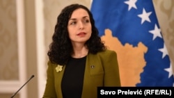 Predsjednica Kosova Vjosa Osmani u prvoj zvaničnoj posjeti Crnoj Gori. Podgorica 7. februar 2023.