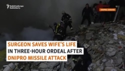 Surgeon Saves Wife's Life In Three-Hour Ordeal After Dnipro Missile Strike