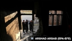 په جمرود کې ملېشه ځواکونه د ځانمرګې حملې ځای سره ولاړ دي - د ارشیف انځور 