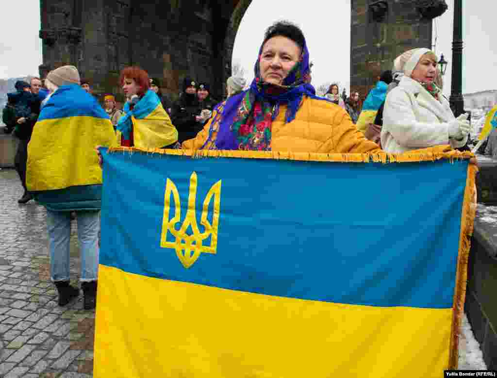 Українка, яка живе у Празі вже 25 років, Дарія Дронь, не пропускає таких зібрань