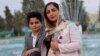 Nine-year-old Kian Pirfalak, pictured with his mother, Zeinab Molairad, was killed on November 16, 2022.