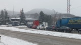 North Macedonia - Deve Bair border crossing on the Macedonian-Bulgarian border, 02/04/2023