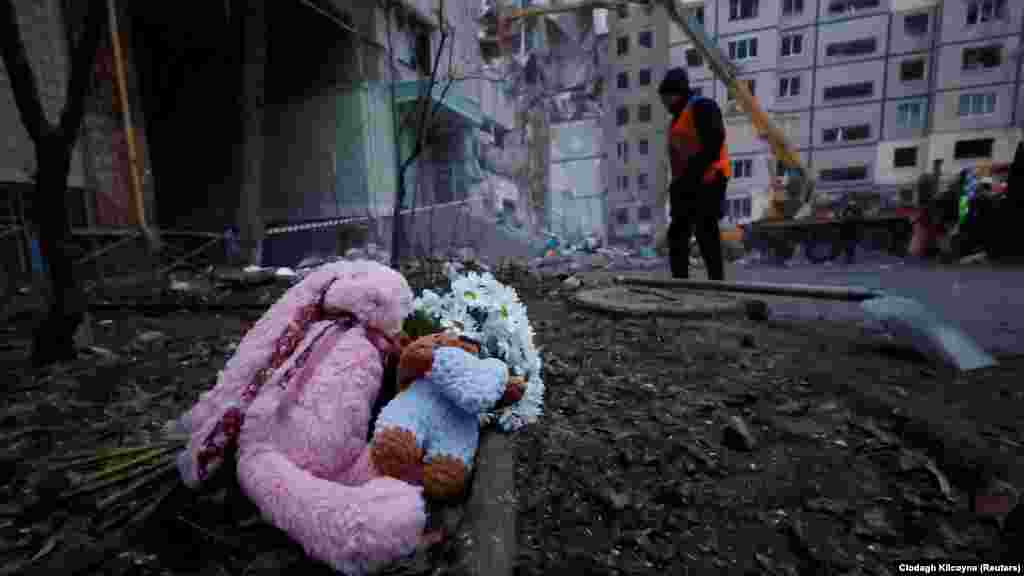 Öt gyermek is meghalt az orosz rakétacsapásban