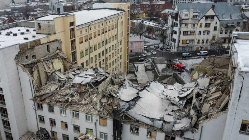 უკრაინაზე მორიგი მასირებული შეტევაა