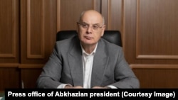 Президент самопровозглашённой Республики Абхазия Аслан Бжания