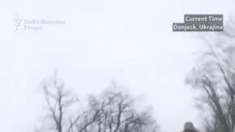 Ukrajinski dron snimio napad Rusije