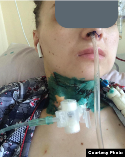Ирина Веденяпина в больнице