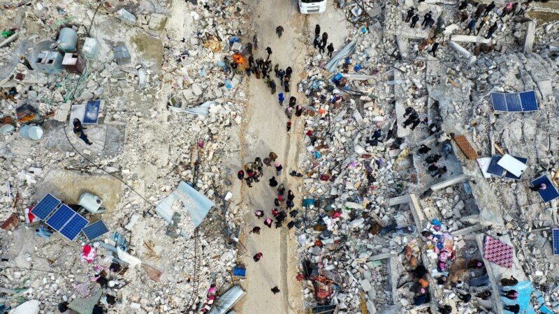 Snimci dronom pokazuju razmjere uništenja nakon zemljotresa