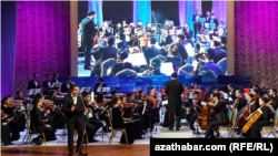 Концерт Государственного симфонического оркестра. Ашхабад, 15 января, 2023.   